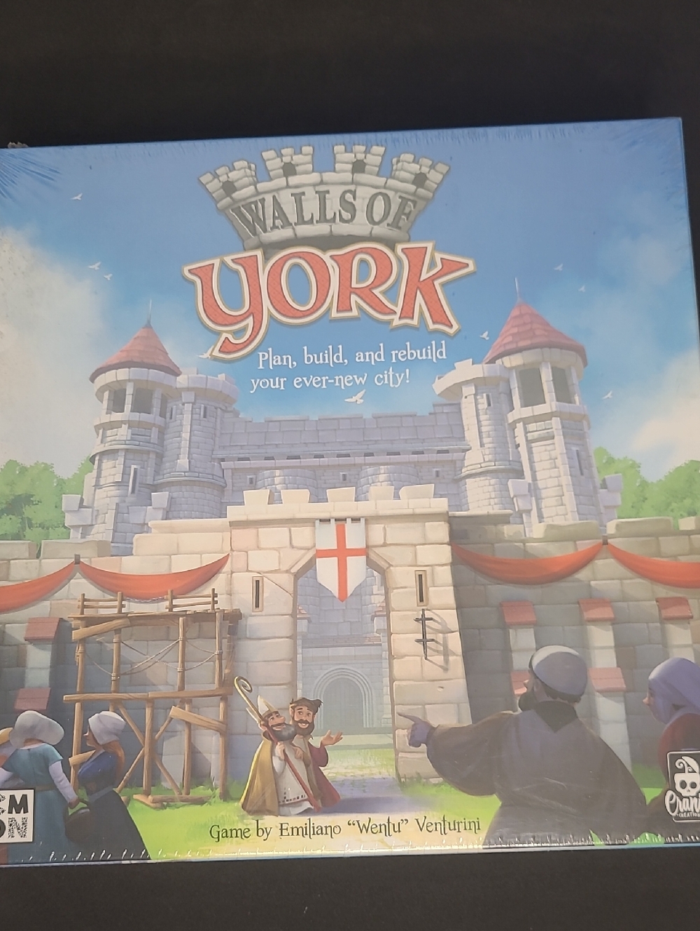 Walls of York Board Game Famkly Game Night Educational History NEW